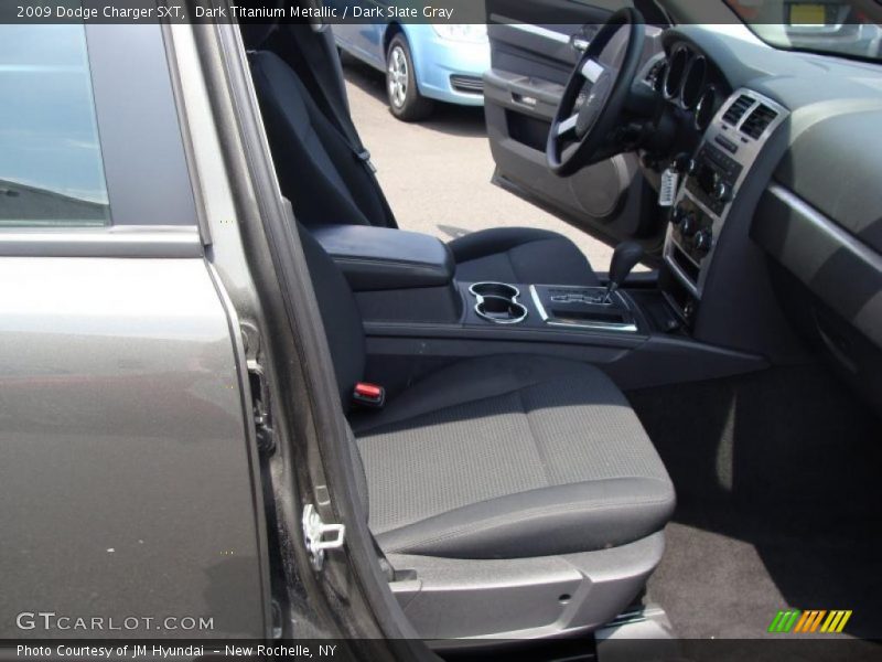 Dark Titanium Metallic / Dark Slate Gray 2009 Dodge Charger SXT