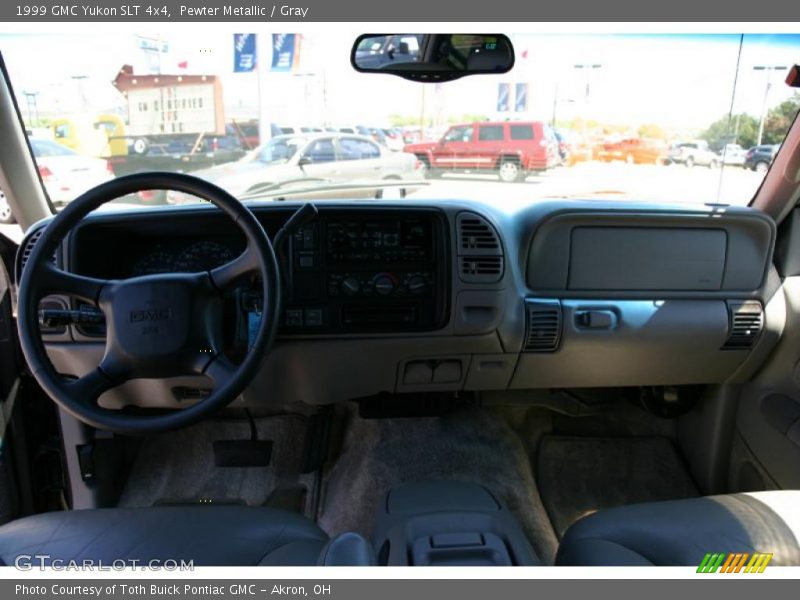 Pewter Metallic / Gray 1999 GMC Yukon SLT 4x4