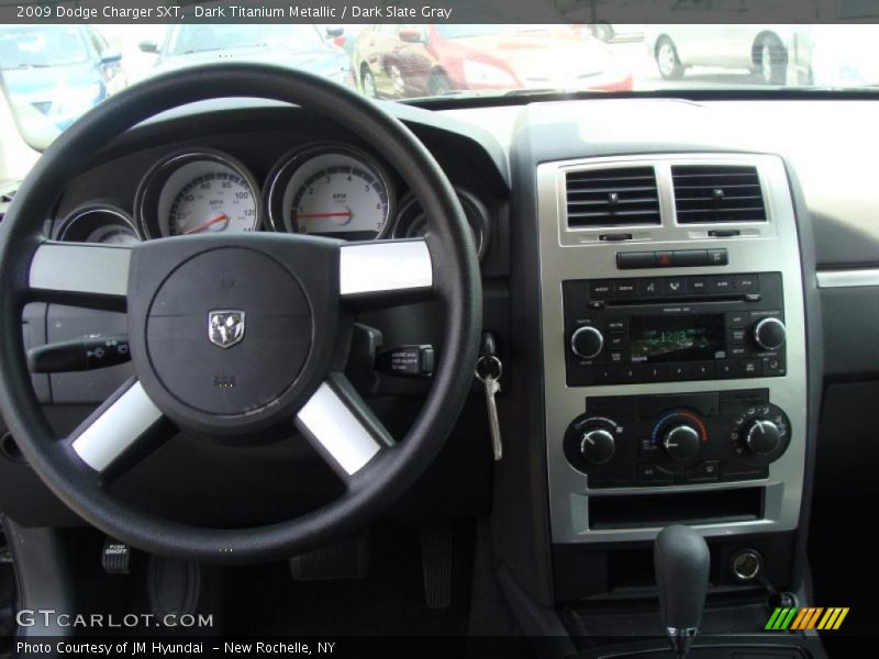 Dark Titanium Metallic / Dark Slate Gray 2009 Dodge Charger SXT