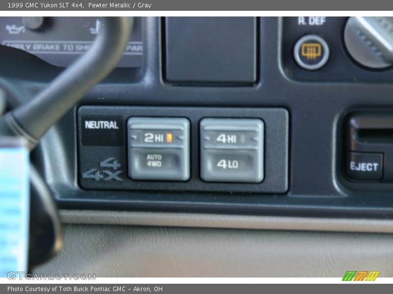 Pewter Metallic / Gray 1999 GMC Yukon SLT 4x4