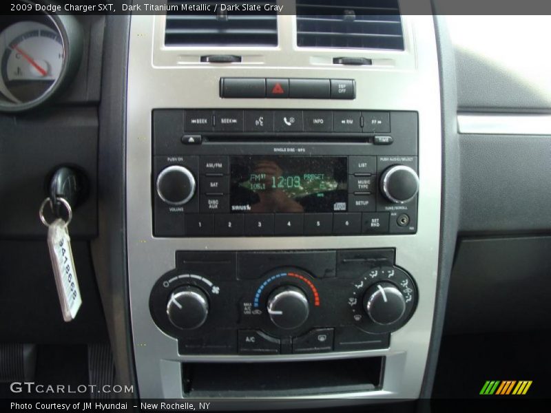 Dark Titanium Metallic / Dark Slate Gray 2009 Dodge Charger SXT