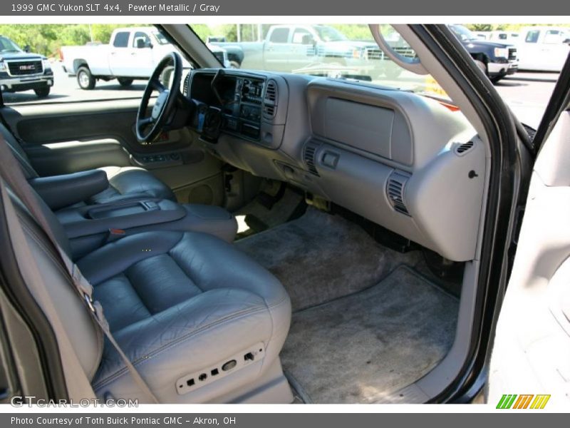 Pewter Metallic / Gray 1999 GMC Yukon SLT 4x4