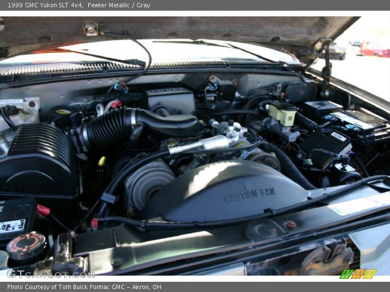 Pewter Metallic / Gray 1999 GMC Yukon SLT 4x4