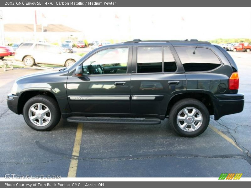 Carbon Metallic / Medium Pewter 2003 GMC Envoy SLT 4x4