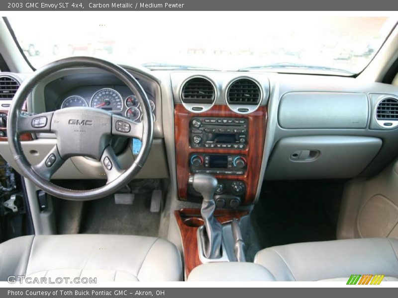 Carbon Metallic / Medium Pewter 2003 GMC Envoy SLT 4x4