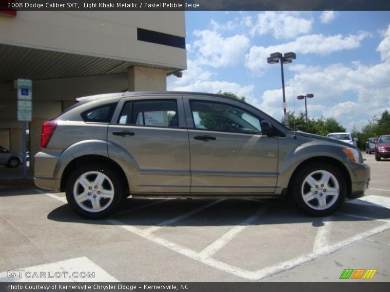 Light Khaki Metallic / Pastel Pebble Beige 2008 Dodge Caliber SXT