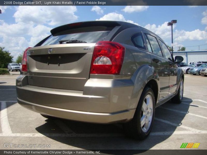 Light Khaki Metallic / Pastel Pebble Beige 2008 Dodge Caliber SXT