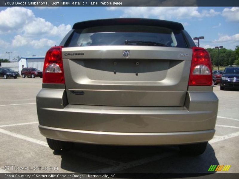 Light Khaki Metallic / Pastel Pebble Beige 2008 Dodge Caliber SXT
