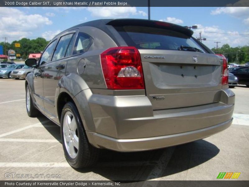 Light Khaki Metallic / Pastel Pebble Beige 2008 Dodge Caliber SXT