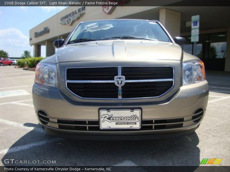 Light Khaki Metallic / Pastel Pebble Beige 2008 Dodge Caliber SXT