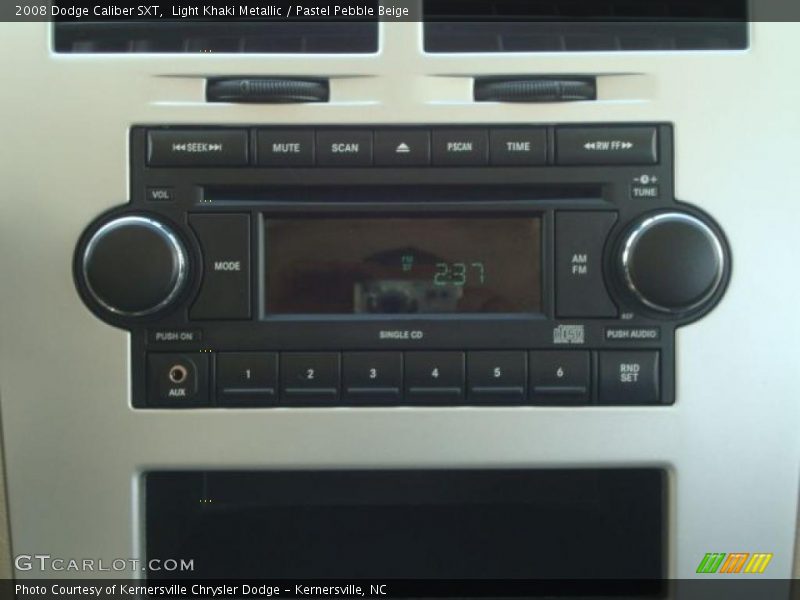 Light Khaki Metallic / Pastel Pebble Beige 2008 Dodge Caliber SXT
