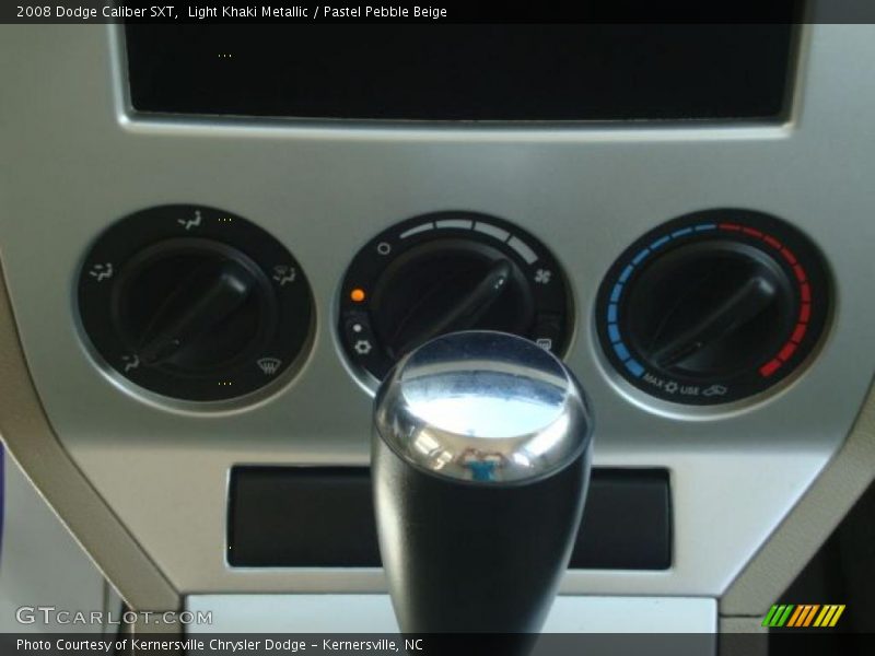 Light Khaki Metallic / Pastel Pebble Beige 2008 Dodge Caliber SXT