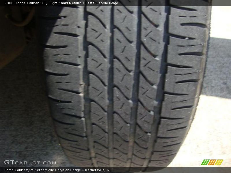 Light Khaki Metallic / Pastel Pebble Beige 2008 Dodge Caliber SXT