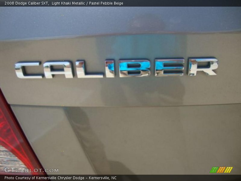 Light Khaki Metallic / Pastel Pebble Beige 2008 Dodge Caliber SXT