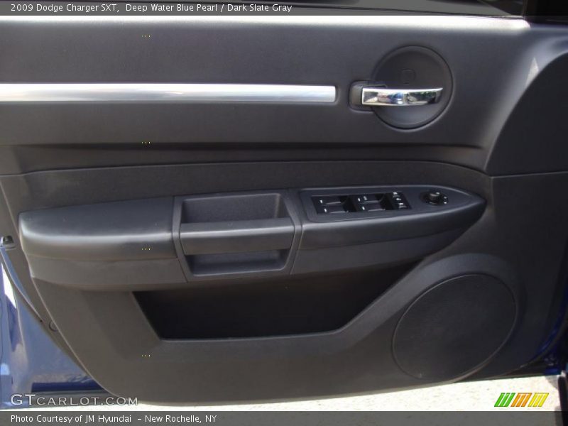 Deep Water Blue Pearl / Dark Slate Gray 2009 Dodge Charger SXT