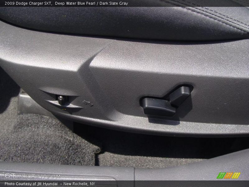 Deep Water Blue Pearl / Dark Slate Gray 2009 Dodge Charger SXT