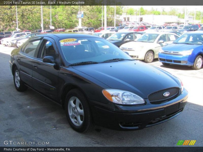 Black / Medium Graphite 2004 Ford Taurus SE Sedan