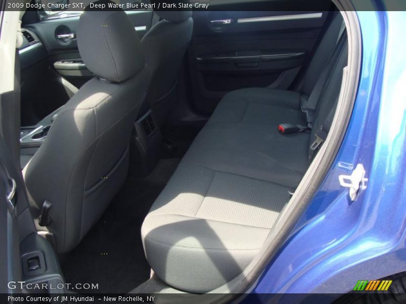 Deep Water Blue Pearl / Dark Slate Gray 2009 Dodge Charger SXT