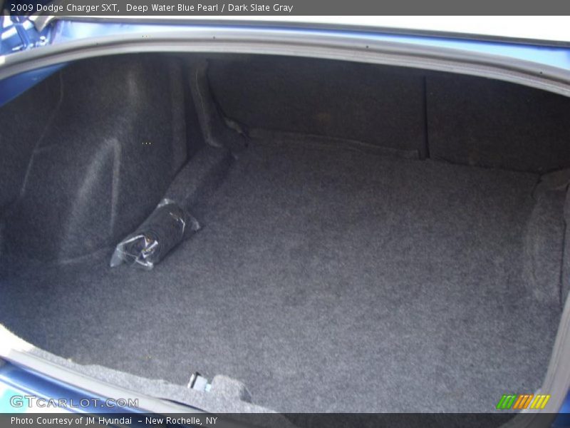 Deep Water Blue Pearl / Dark Slate Gray 2009 Dodge Charger SXT