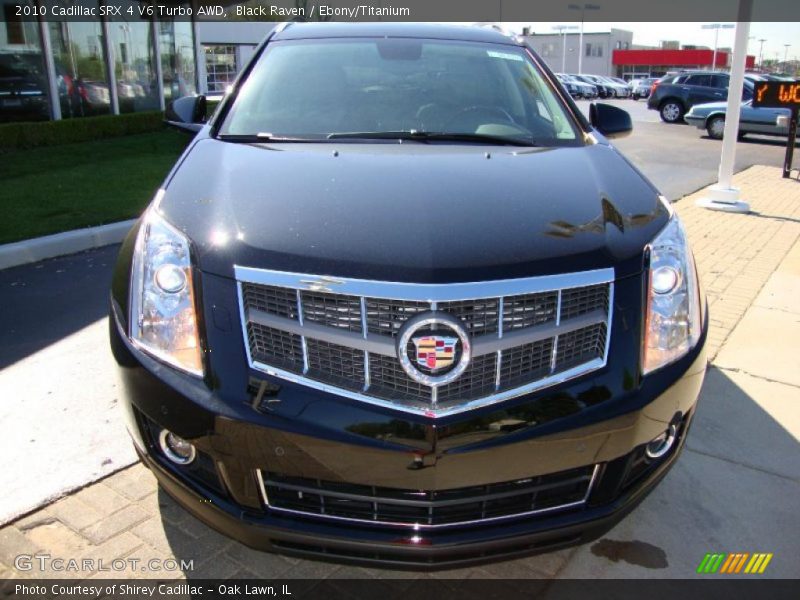 Black Raven / Ebony/Titanium 2010 Cadillac SRX 4 V6 Turbo AWD