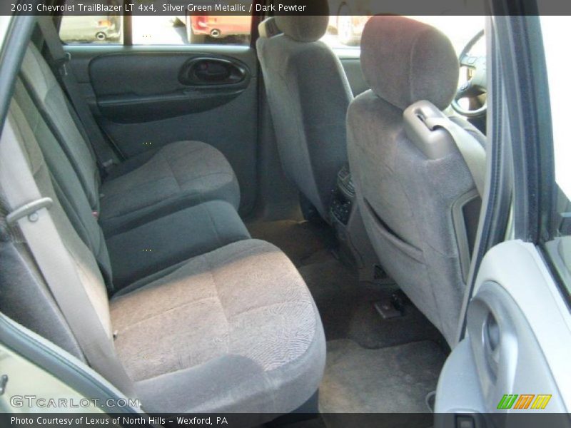 Silver Green Metallic / Dark Pewter 2003 Chevrolet TrailBlazer LT 4x4