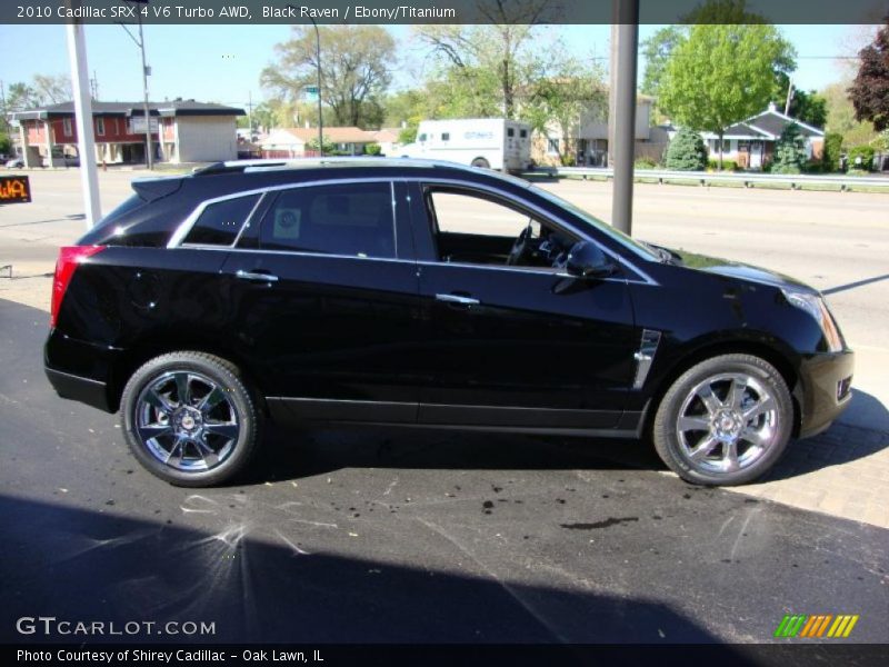 Black Raven / Ebony/Titanium 2010 Cadillac SRX 4 V6 Turbo AWD