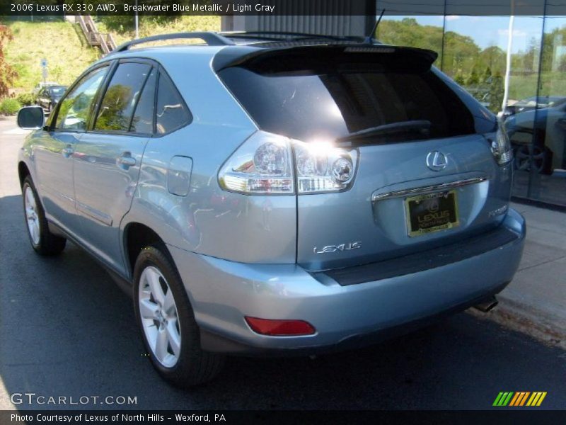 Breakwater Blue Metallic / Light Gray 2006 Lexus RX 330 AWD