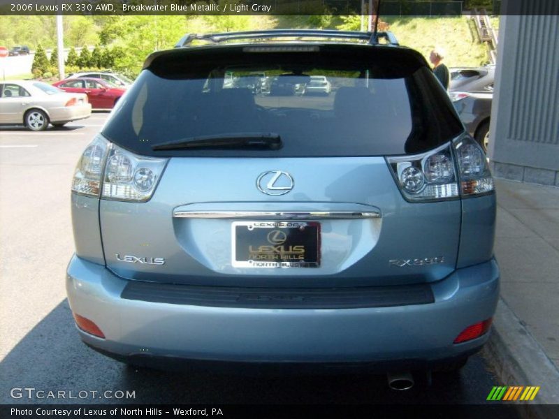 Breakwater Blue Metallic / Light Gray 2006 Lexus RX 330 AWD