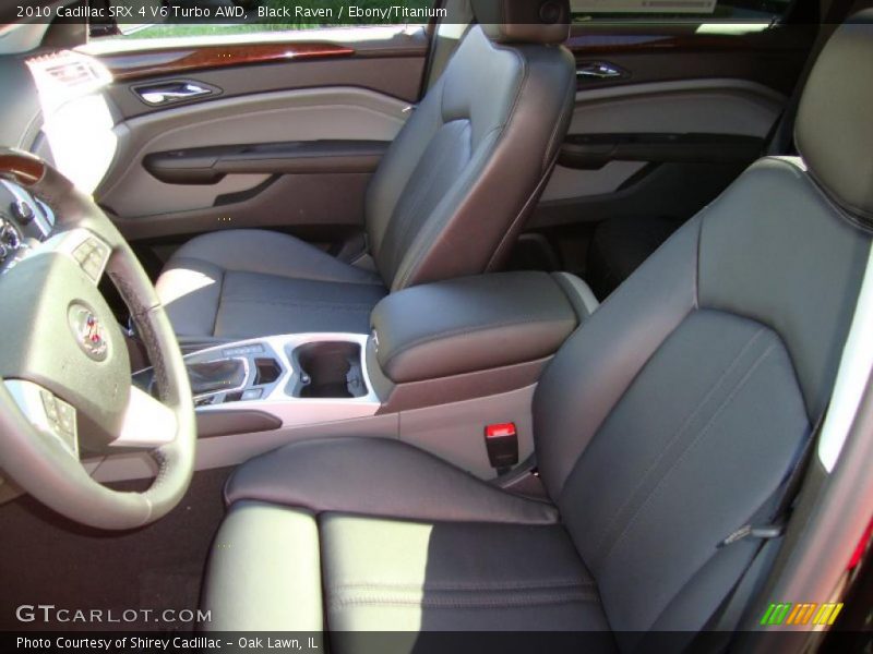 Black Raven / Ebony/Titanium 2010 Cadillac SRX 4 V6 Turbo AWD