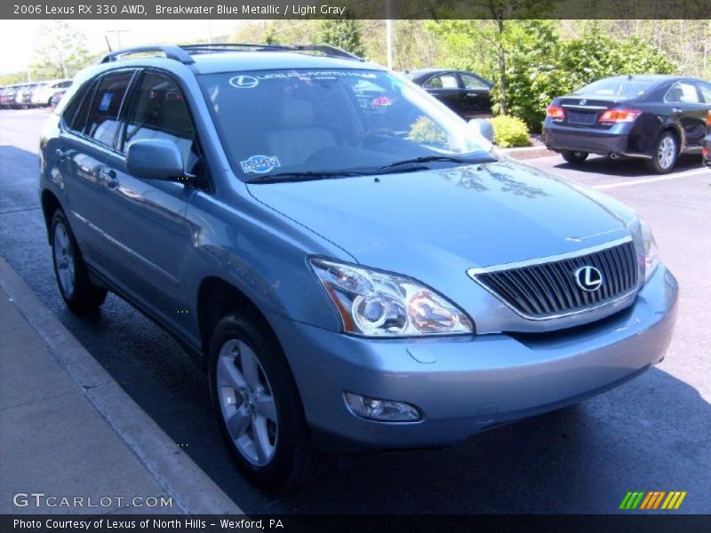 Breakwater Blue Metallic / Light Gray 2006 Lexus RX 330 AWD