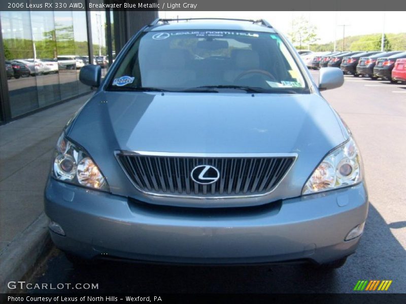 Breakwater Blue Metallic / Light Gray 2006 Lexus RX 330 AWD