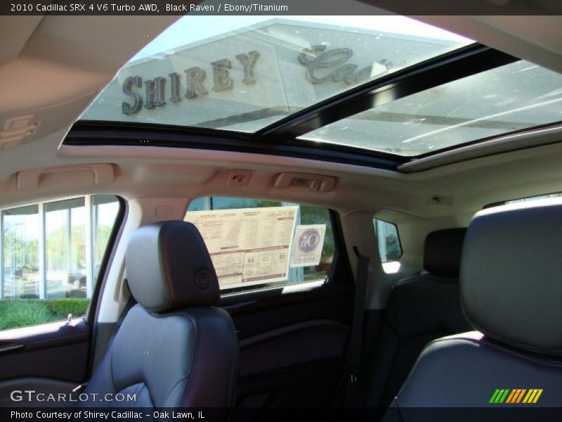 Black Raven / Ebony/Titanium 2010 Cadillac SRX 4 V6 Turbo AWD