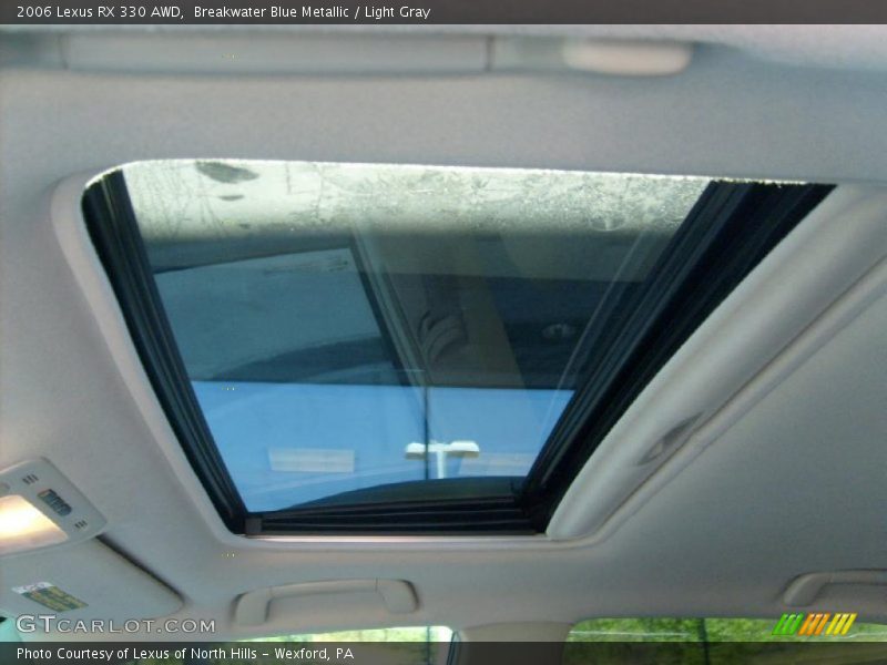 Breakwater Blue Metallic / Light Gray 2006 Lexus RX 330 AWD