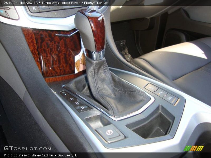 Black Raven / Ebony/Titanium 2010 Cadillac SRX 4 V6 Turbo AWD