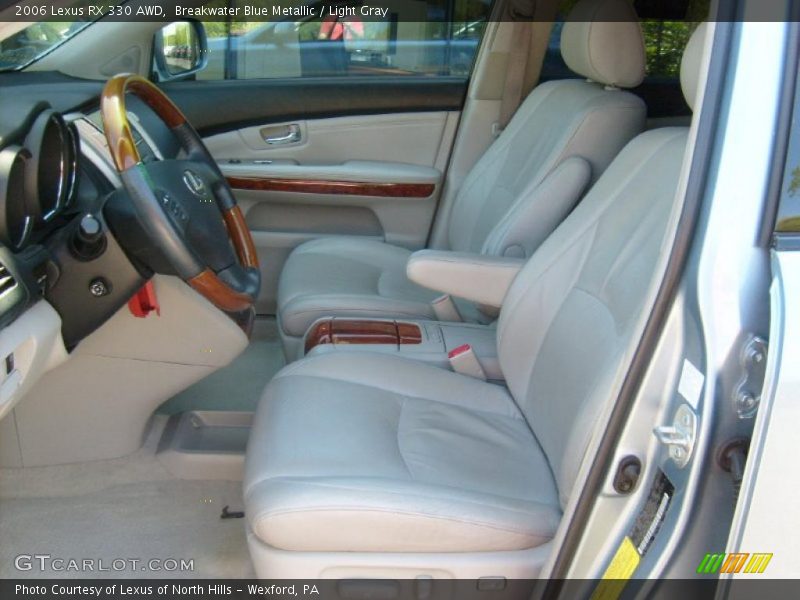 Breakwater Blue Metallic / Light Gray 2006 Lexus RX 330 AWD