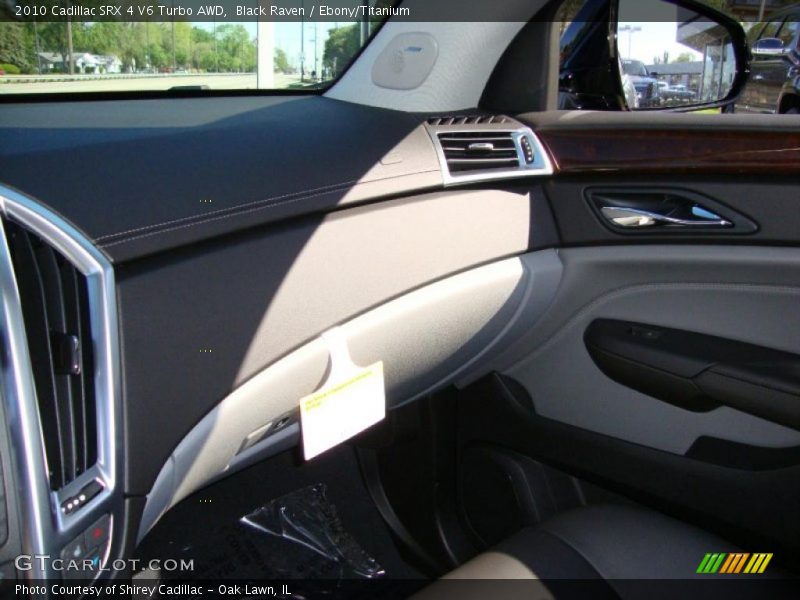 Black Raven / Ebony/Titanium 2010 Cadillac SRX 4 V6 Turbo AWD