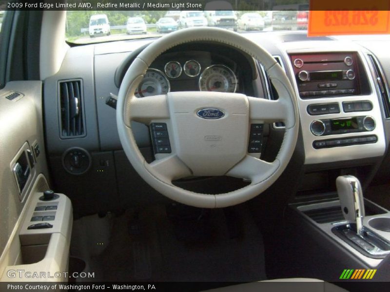 Redfire Metallic / Medium Light Stone 2009 Ford Edge Limited AWD