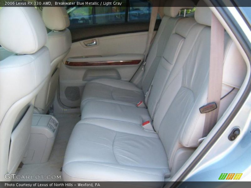 Breakwater Blue Metallic / Light Gray 2006 Lexus RX 330 AWD