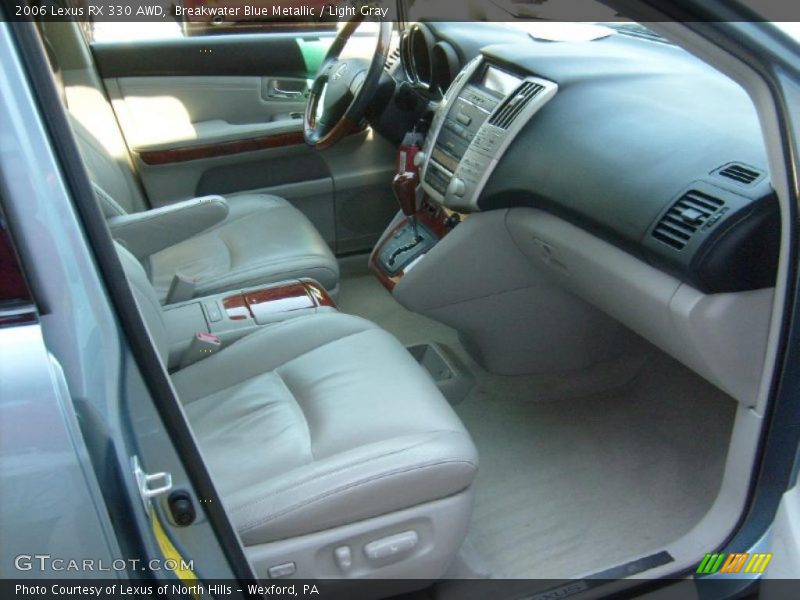 Breakwater Blue Metallic / Light Gray 2006 Lexus RX 330 AWD