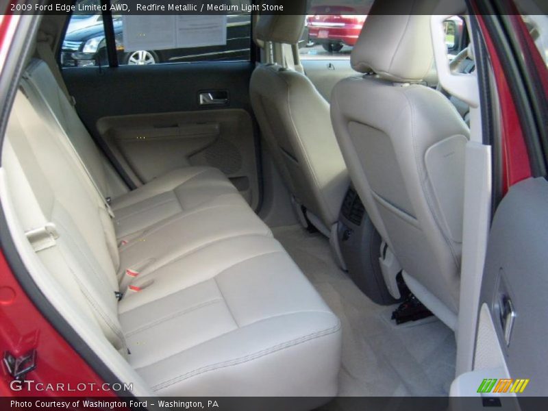 Redfire Metallic / Medium Light Stone 2009 Ford Edge Limited AWD