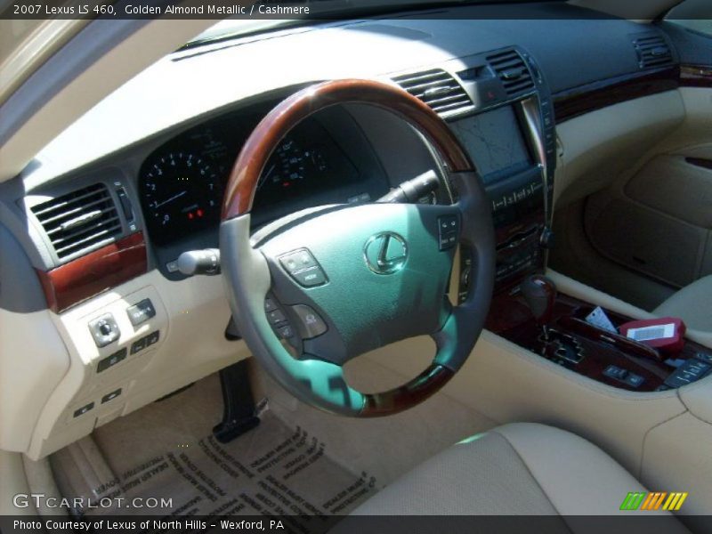 Golden Almond Metallic / Cashmere 2007 Lexus LS 460