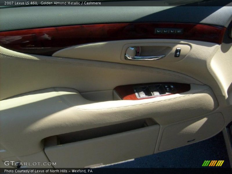 Golden Almond Metallic / Cashmere 2007 Lexus LS 460