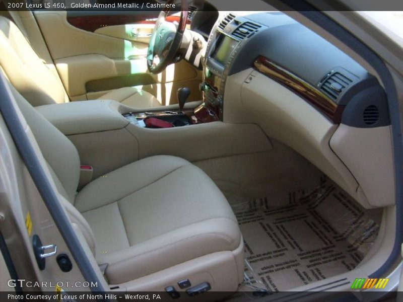Golden Almond Metallic / Cashmere 2007 Lexus LS 460