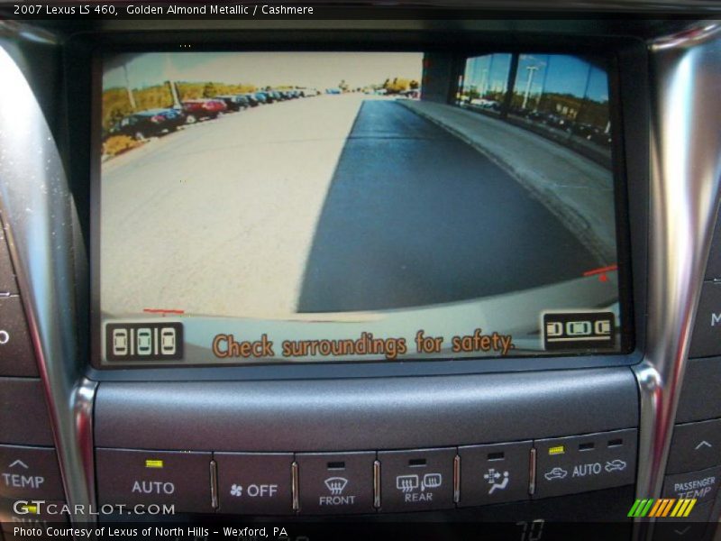 Golden Almond Metallic / Cashmere 2007 Lexus LS 460