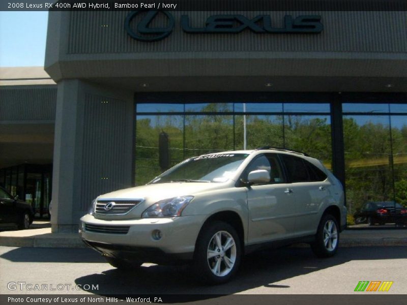 Bamboo Pearl / Ivory 2008 Lexus RX 400h AWD Hybrid