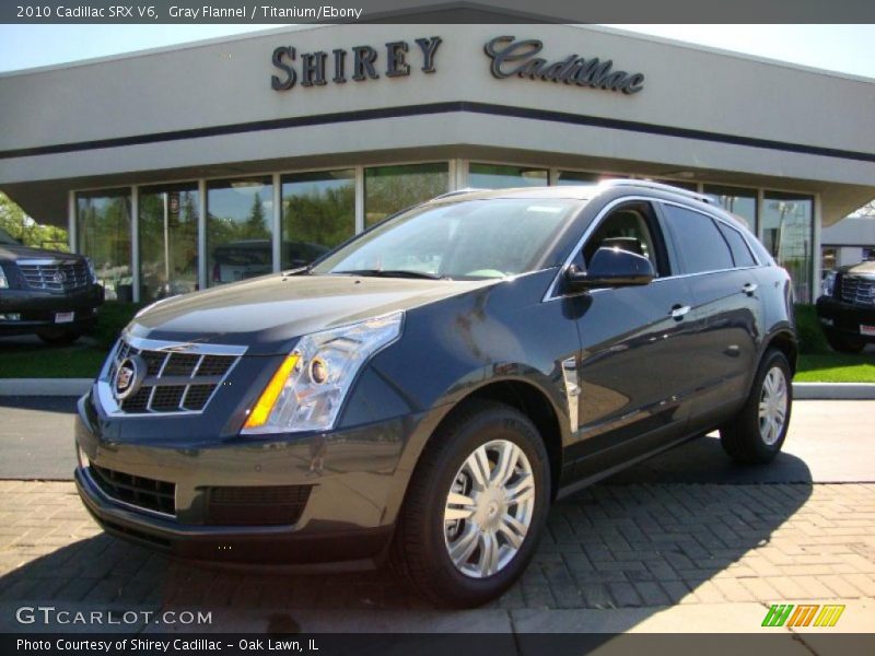 Gray Flannel / Titanium/Ebony 2010 Cadillac SRX V6