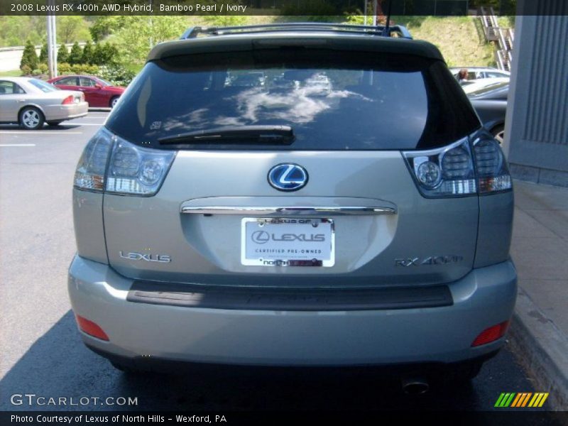 Bamboo Pearl / Ivory 2008 Lexus RX 400h AWD Hybrid