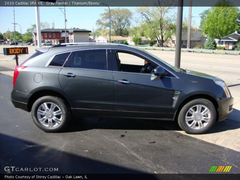 Gray Flannel / Titanium/Ebony 2010 Cadillac SRX V6