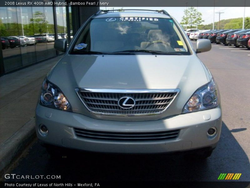Bamboo Pearl / Ivory 2008 Lexus RX 400h AWD Hybrid
