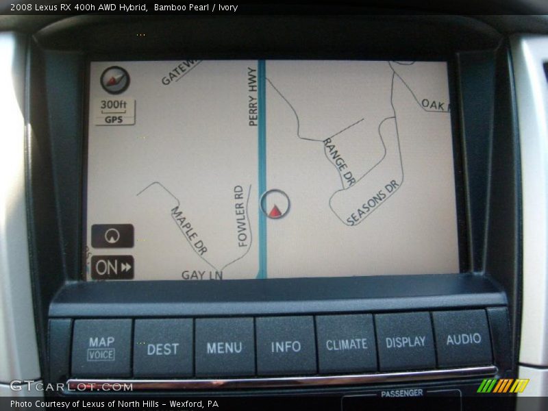 Bamboo Pearl / Ivory 2008 Lexus RX 400h AWD Hybrid